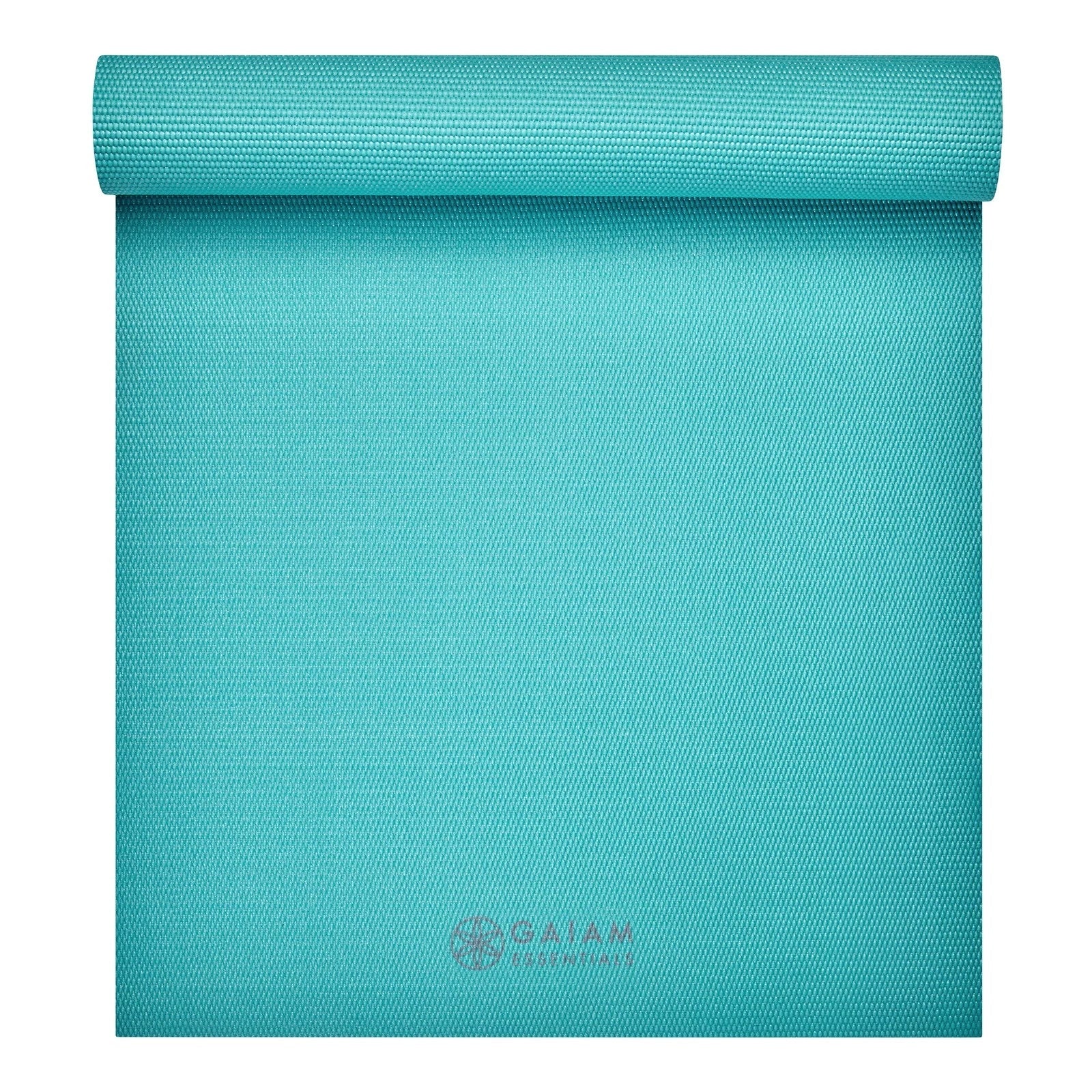 Yoga Mat with Yoga Mat Carrier with Sling, Teal
