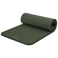 Solana Yoga, Pilates, Workout Mat 1" Thick With Nylon Strap Non Slip