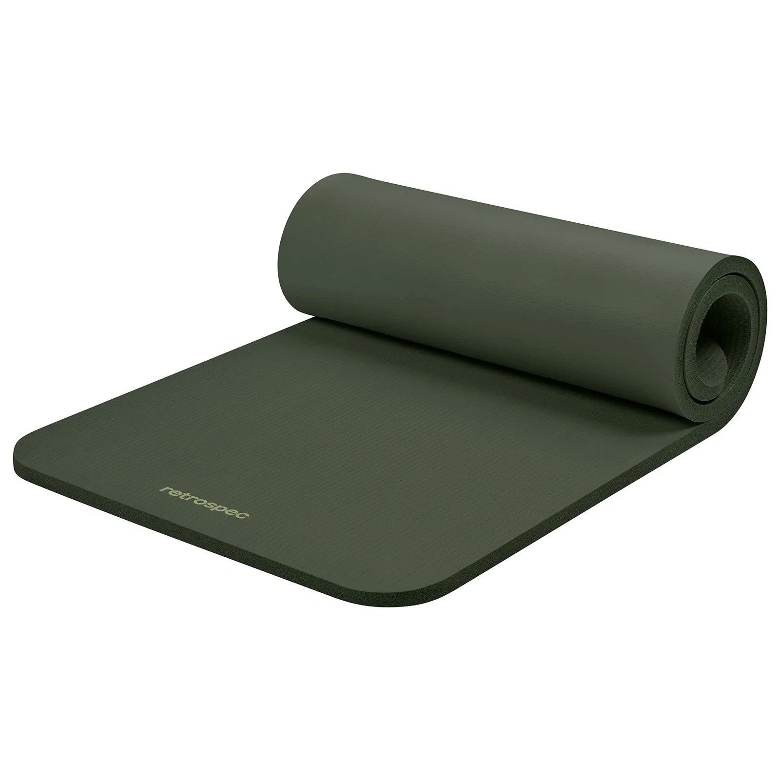 Solana Yoga, Pilates, Workout Mat 1" Thick With Nylon Strap Non Slip
