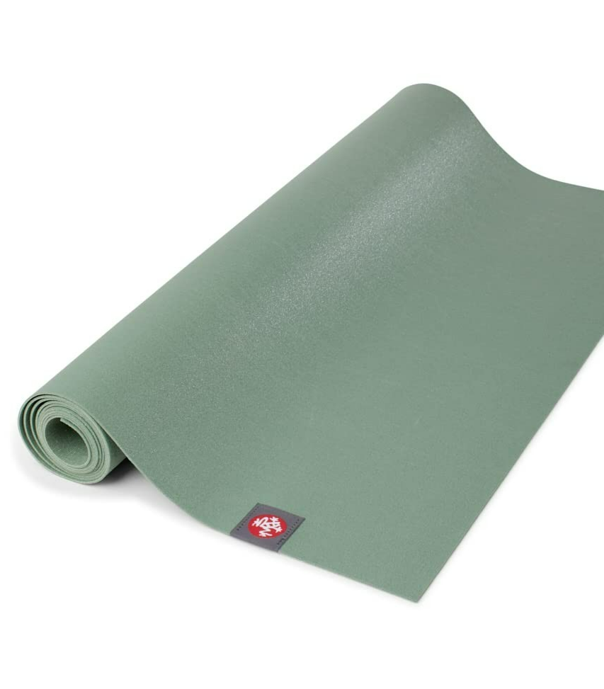 Manduka eKO Superlite Yoga Mat for Travel - 71" x 24", Leaf Green